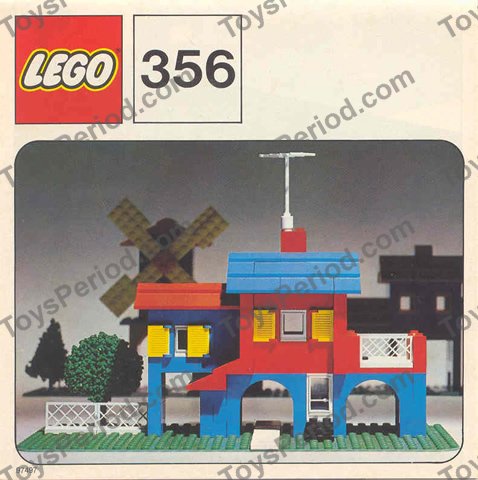 LEGO 356-1 Swiss Villa Instructions and Parts List