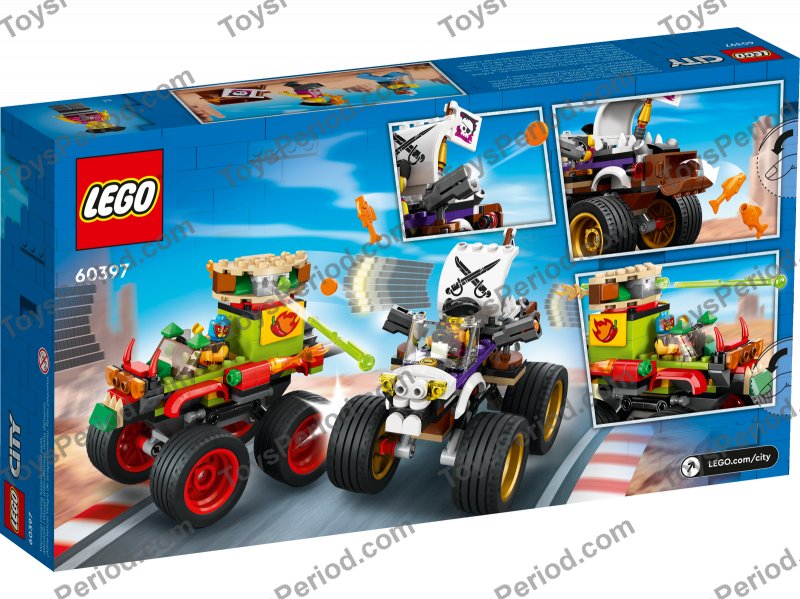 LEGO 60397 Monster Truck Race Set Parts List