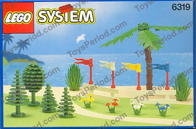 LEGO 6319 Trees and Fences Instructions and Parts List