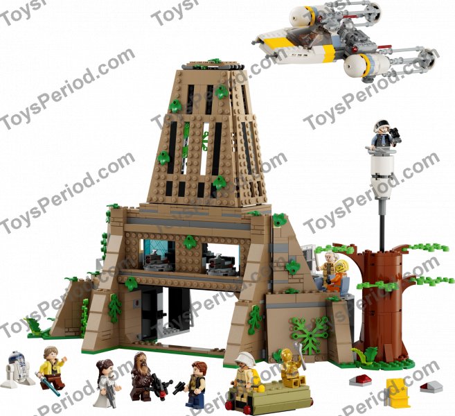 LEGO 75365 Yavin 4 Rebel Base Set Parts List
