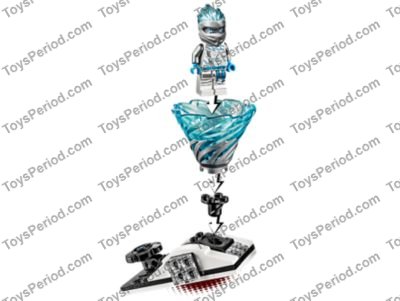 LEGO 70683 Spinjitzu Slam - Zane Set Parts List