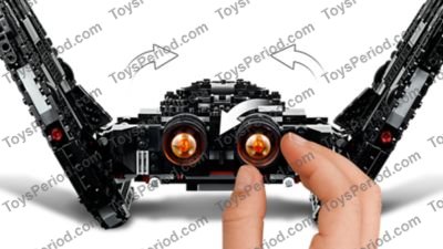 LEGO 75256 Kylo Ren's Shuttle Set Parts List