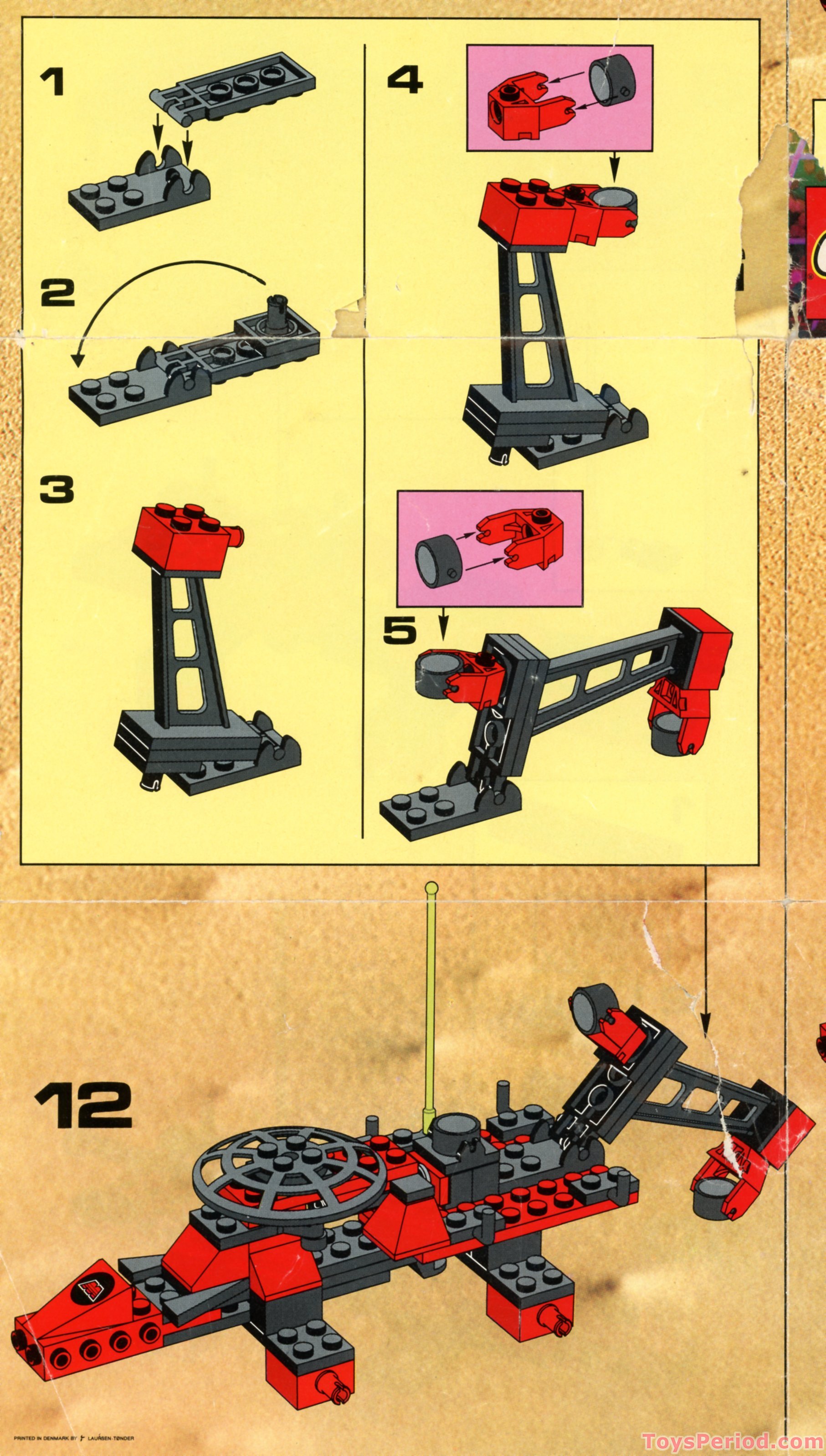 LEGO 6896 Celestial Forager Instructions and Parts List