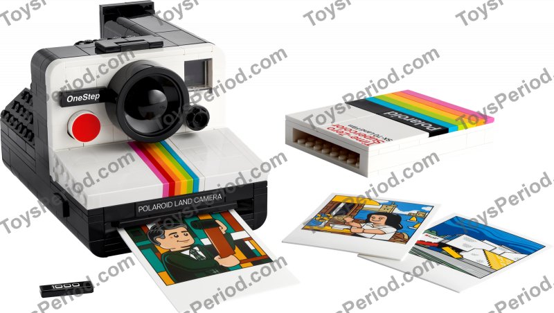 LEGO 21345 Polaroid OneStep SX-70 Camera Set Parts List