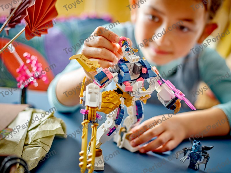 LEGO 71807 Sora's Elemental Tech Mech Set Parts List