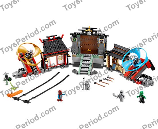 LEGO 70590 Airjitzu Battle Grounds Set Parts List