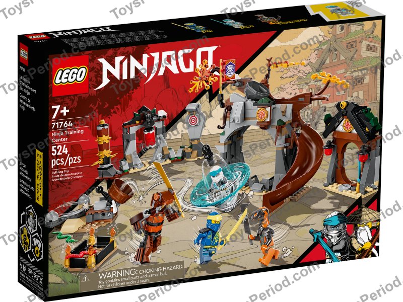 LEGO 71764 Ninja Training Center Set Parts List