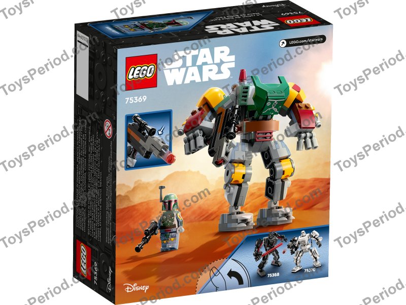 LEGO 75369 Boba Fett Mech Set Parts List