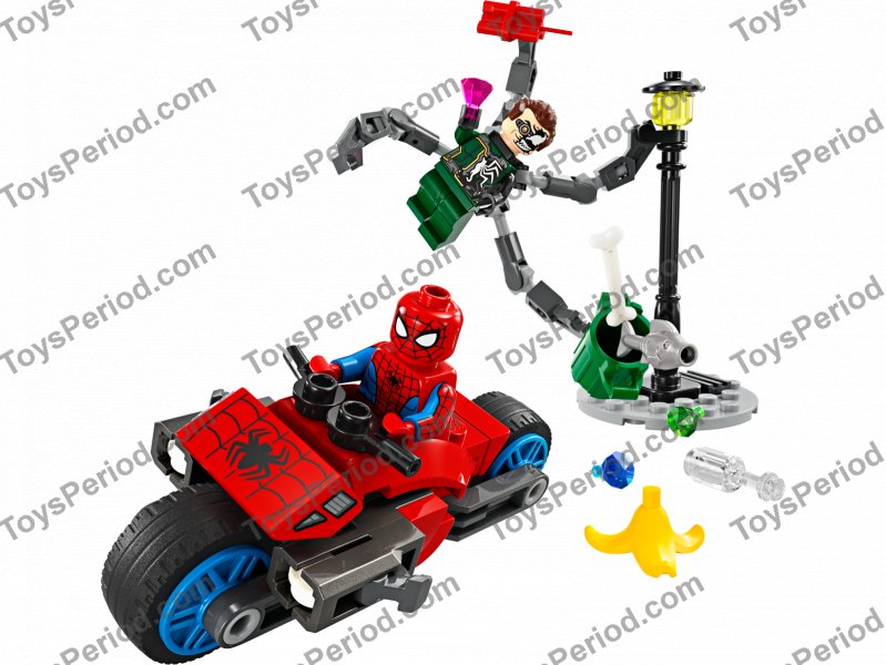【COLOR iN ID】coren double jk Amazon.com: Lego Marvel Superheroes Motorcycle Chase: Spider