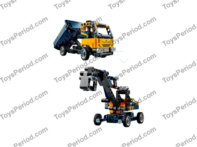 LEGO 42147 Dump Truck Set Parts List