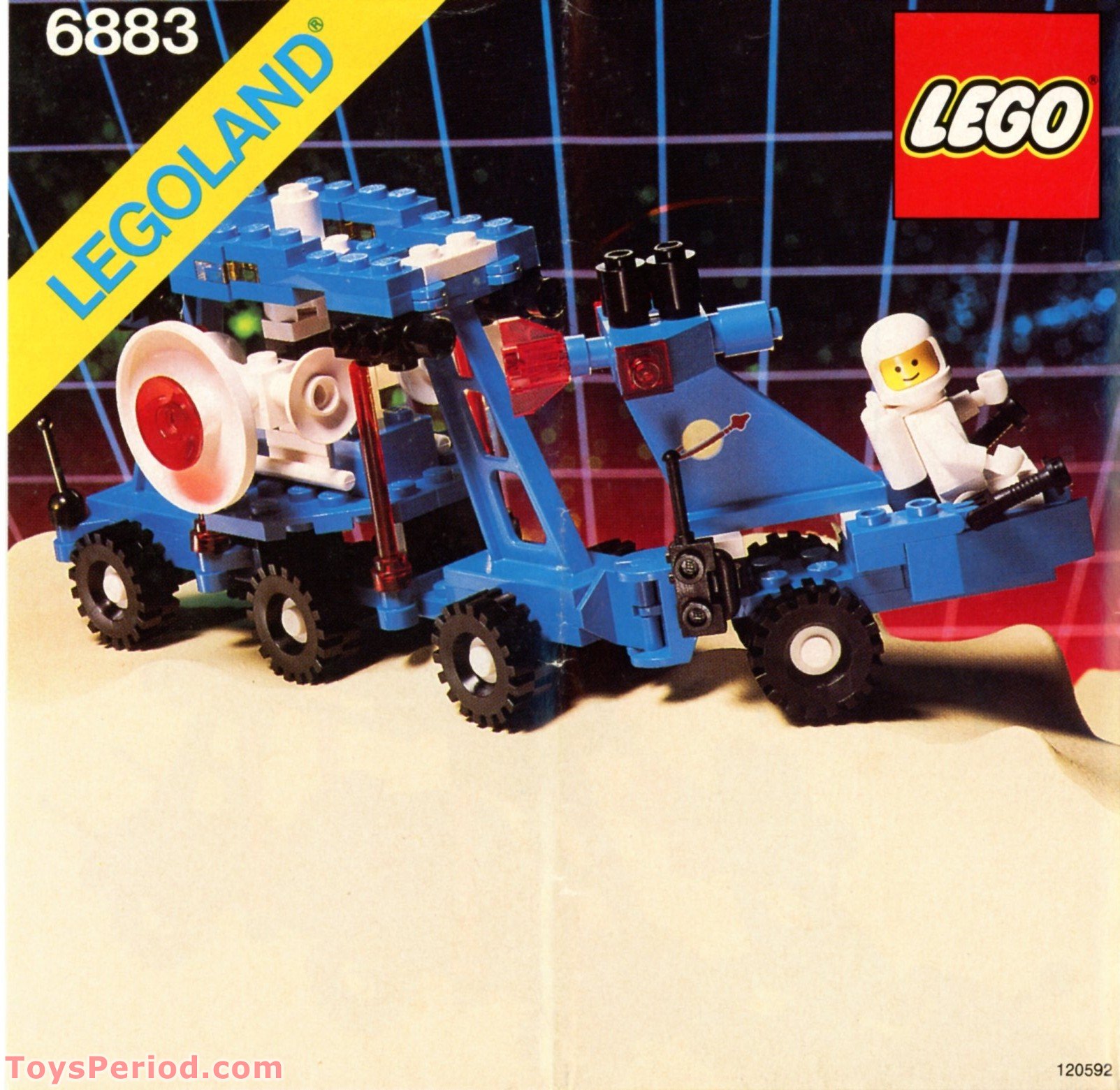LEGO 6883 Terrestrial Rover Instructions and Parts List