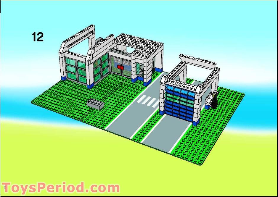 LEGO 10159-2 City Airport - Full Size Image Box Instructions and Parts List