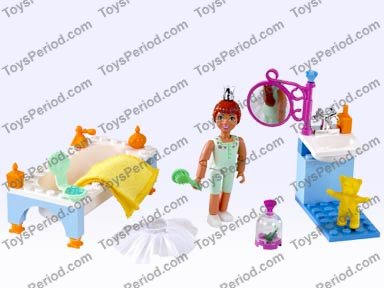 LEGO 5837 Flora's Bubbling Bath Set Parts List