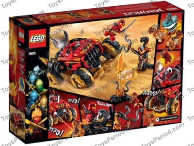 LEGO 70675 Katana 4x4 Set Parts List