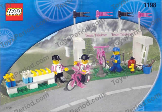 LEGO 1198 Tour De France Promotional Set - Team Telekom 