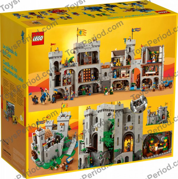 LEGO 10305 Lion Knights' Castle Set Parts List