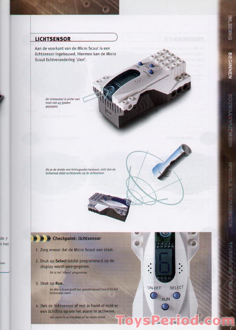 LEGO 9748 Droid Developer Kit Instructions and Parts List