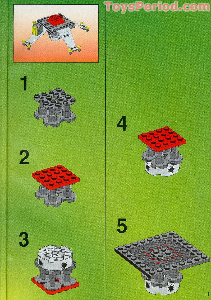 尭樂ー専用 LEGO 6900 Cyber Saucer Instructions and Parts List