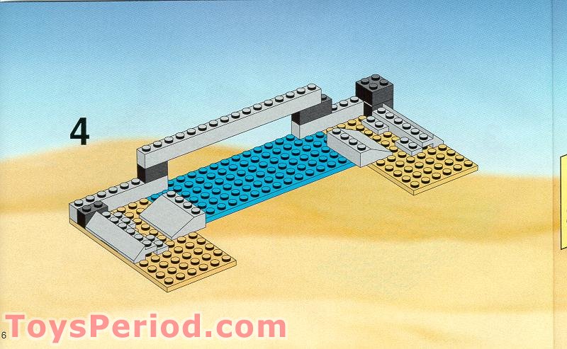 どんこ LEGO 6490 Amazon Crossing Instructions and Parts List