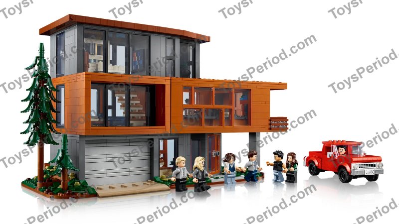 LEGO 21354 Twilight The Cullen House Set Parts List