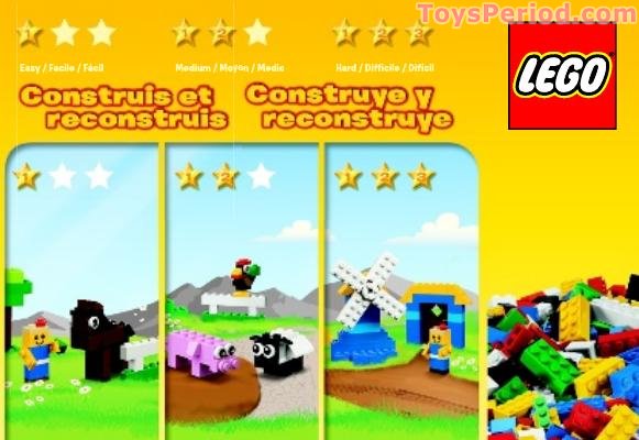 LEGO 10662 LEGO Creative Bucket Instructions and Parts List