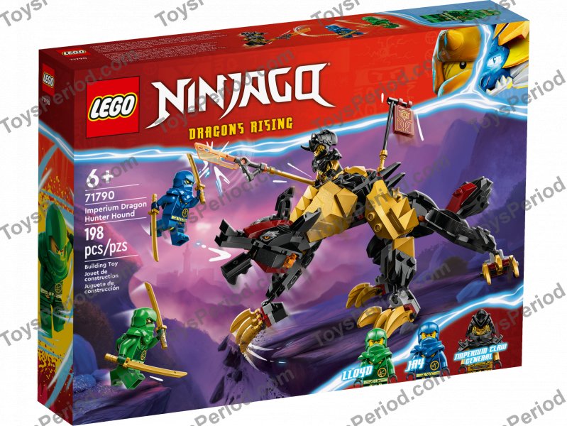 LEGO 71790 Imperium Dragon Hunter Hound Set Parts List