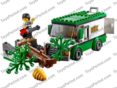 lego city mountain river heist