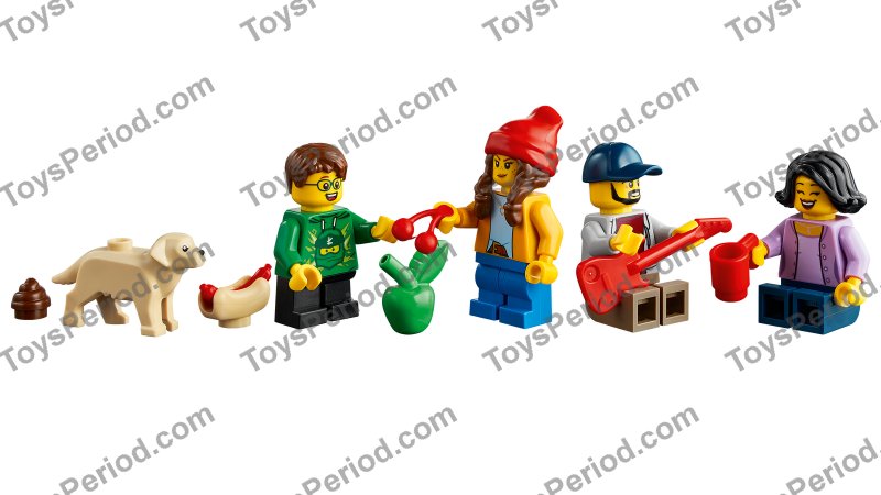 LEGO 60291 Family House Set Parts List