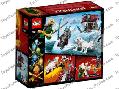 LEGO 70671 Lloyd's Journey Set Parts List