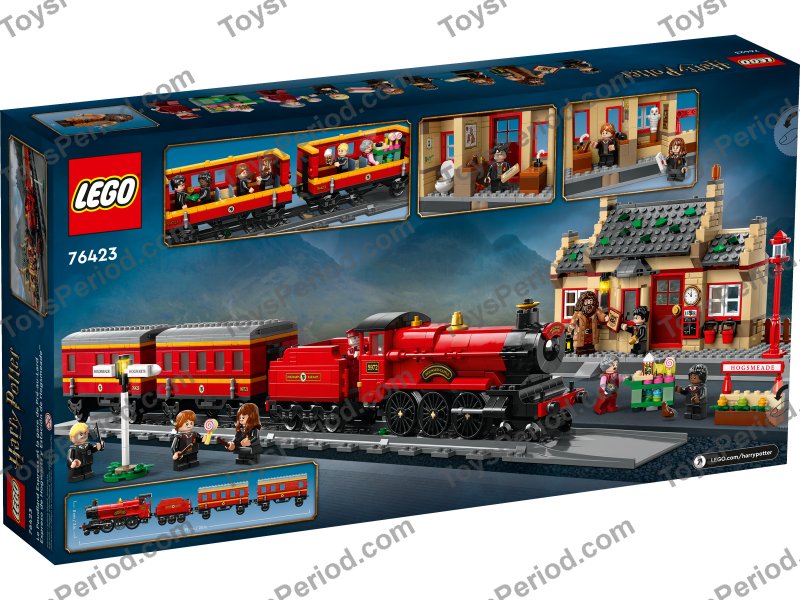 LEGO 76423 Hogwarts Express & Hogsmeade Station Set Parts List