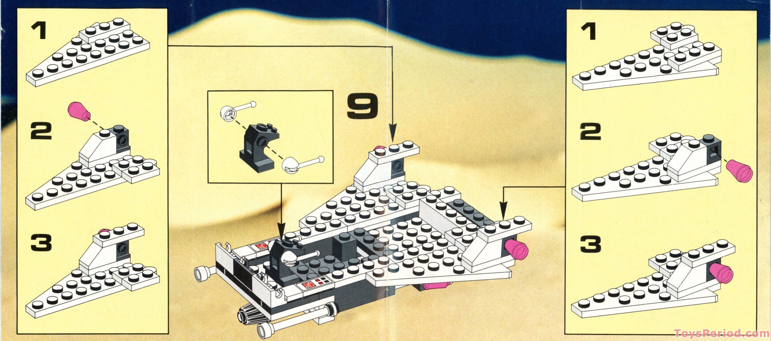 れい LEGO 6884 Aero-Module Instructions and Parts List