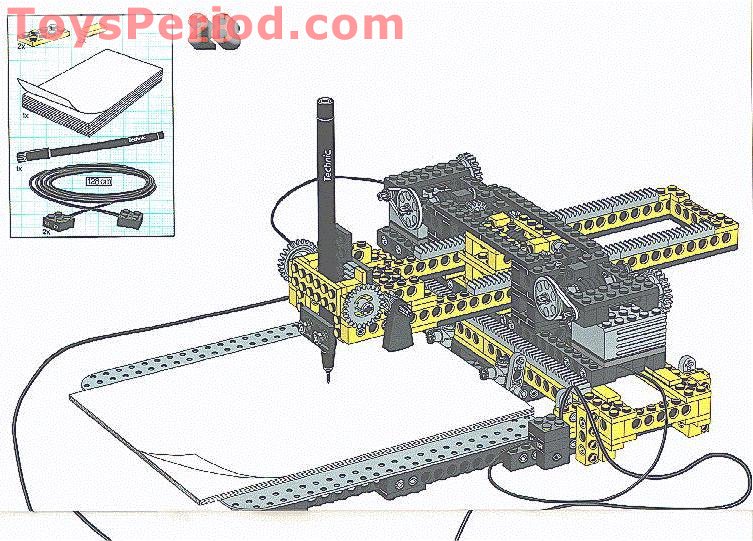 LEGO 8094 Technic Control Center Instructions and Parts List