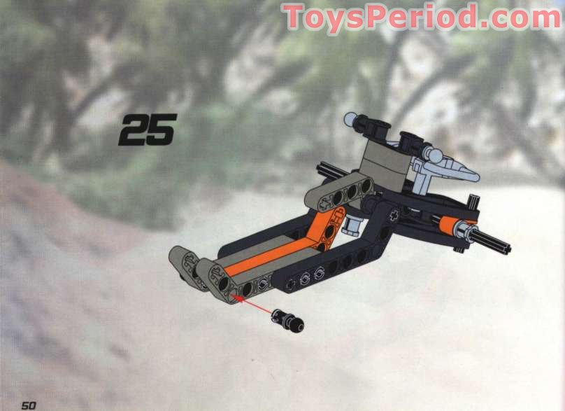 LEGO 8468 Power Crusher Instructions and Parts List