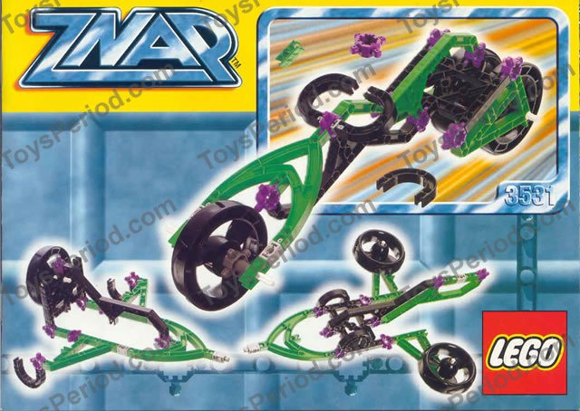 LEGO 3531 Tri-Bike Instructions and Parts List