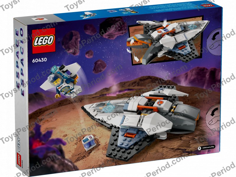 LEGO 60430 Interstellar Spaceship Set Parts List