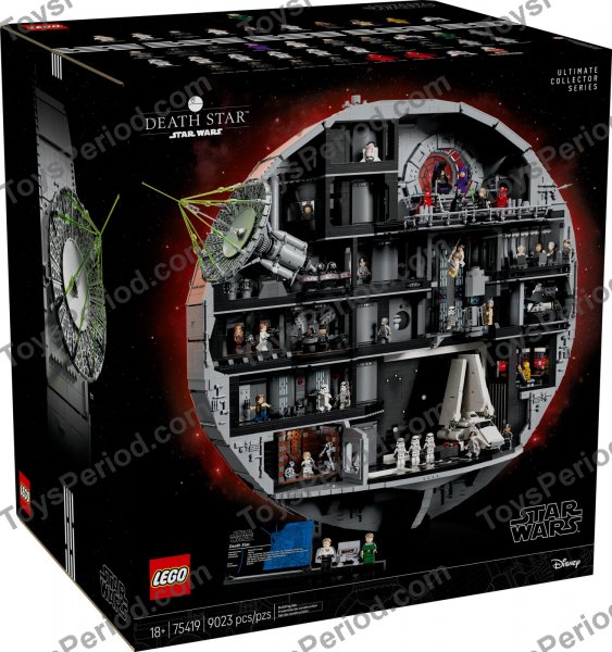 LEGO 75419 Death Star - UCS Set Parts List