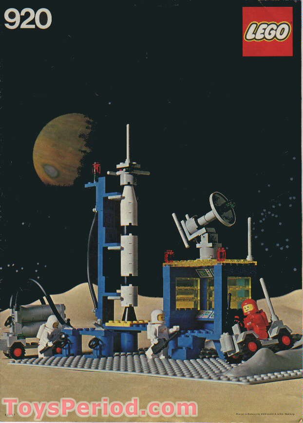 Lego 9 Alpha 1 Rocket Base Non Us Version Of 4 Set Parts Inventory And Instructions Lego Reference Guide