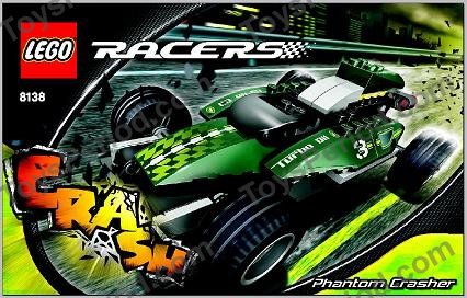 LEGO 8138 Phantom Crasher Instructions and Parts List