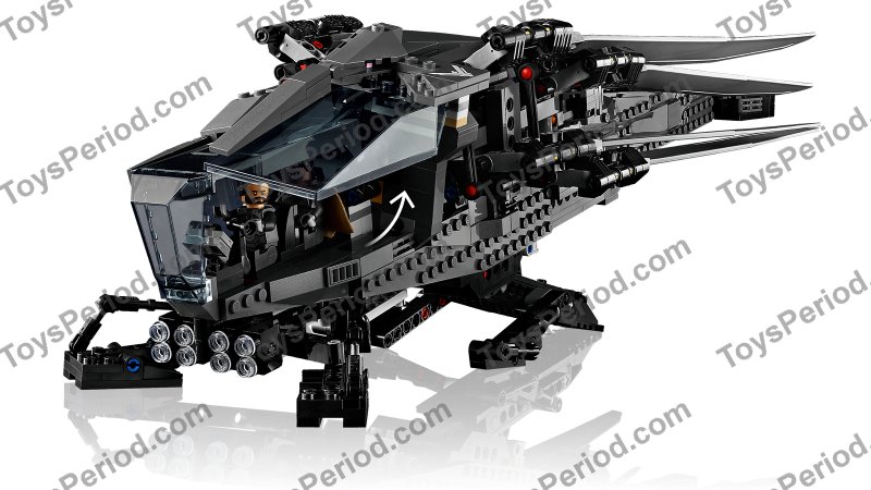 LEGO 10327 Atreides Royal Ornithopter Set Parts List