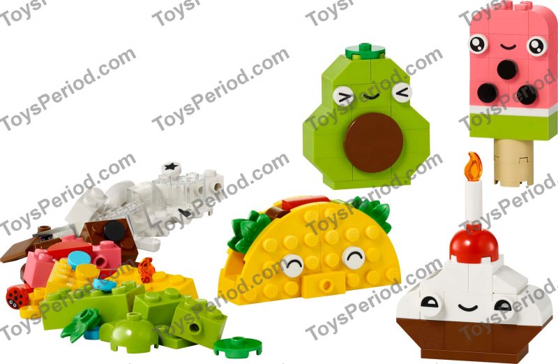 LEGO 11039 Creative Food Friends Set Parts List