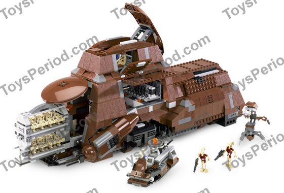 7662 LEGO 7662 Trade Federation MTT Instructions and Parts List