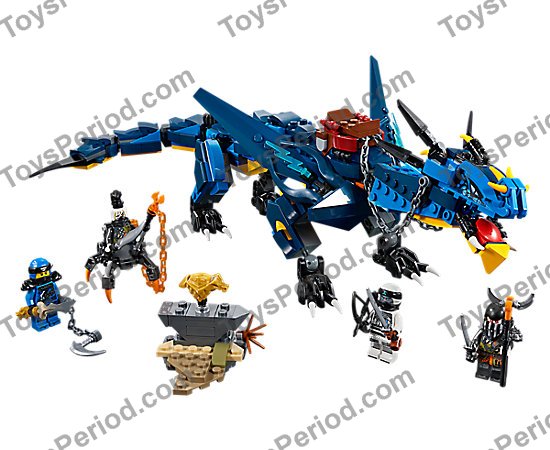ブルーブルー５点セット　まとめ売り LEGO 70652 Stormbringer Set Parts List