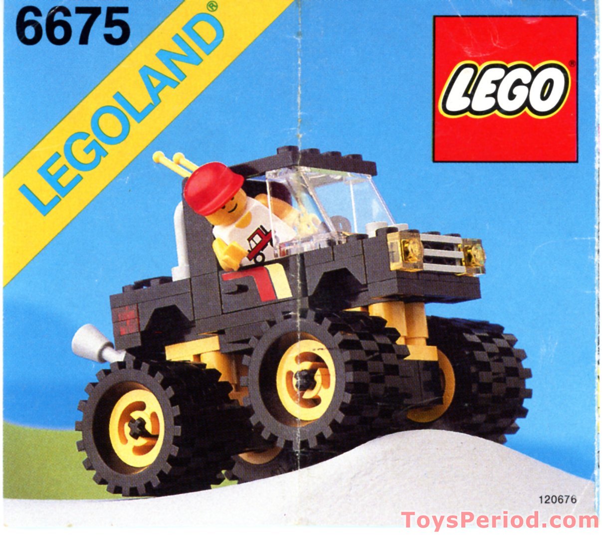 LEGO 6675 Road and Trail 4x4 Instructions and Parts List