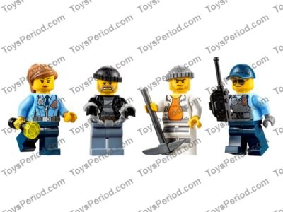LEGO® Black Minifig Radio Walky Talky with Detailed Grille Part No 19220