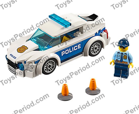 LEGO 60239 Police Patrol Car Set Parts List