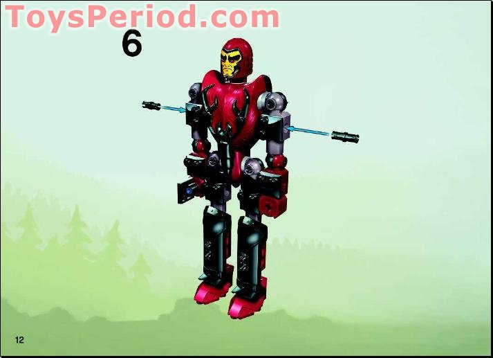 LEGO 8795 Lord Vladek Instructions and Parts List