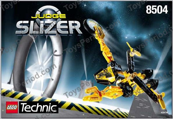 LEGO 8504 Judge Slizer Instructions and Parts List