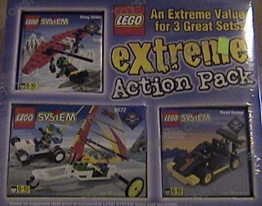 LEGO 78597 Extreme Action Pack Set Parts List