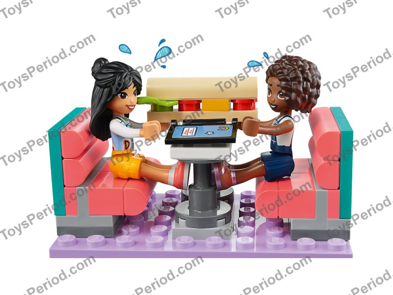 LEGO 41728 Heartlake Downtown Diner Set Parts List